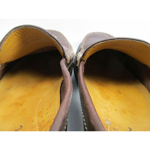 Cole Haan Brown Leather Moc Toe Penny Loafers Mens Size US 8.5 M - Picture 3 of 10
